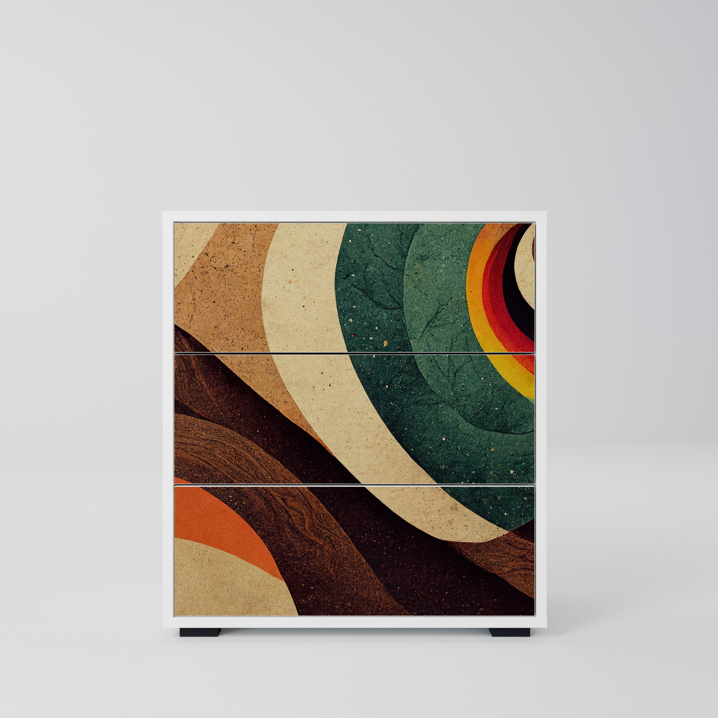 COLORFUL STRANDS Chest of drawers