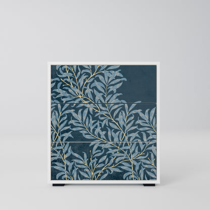 BLUE LEAVES Chest of drawers