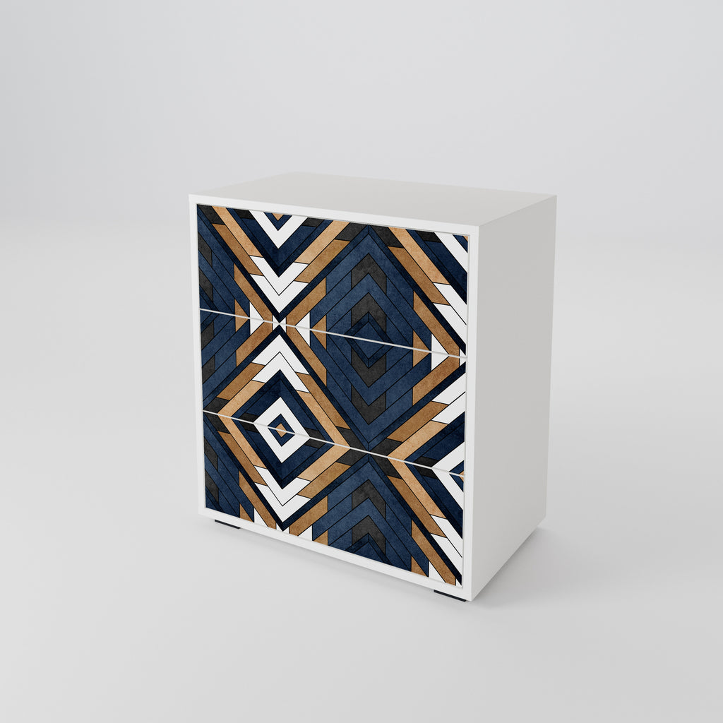 ARTFUL GEOMETRY Chest of drawers