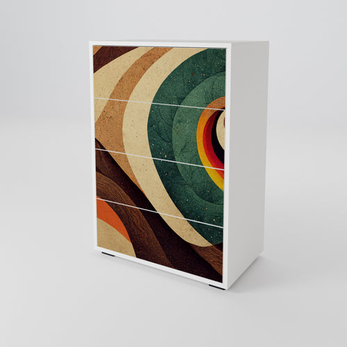 COLORFUL STRANDS Chest of drawers
