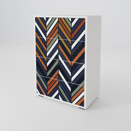 VIBRANT PATCHWORK Chest of drawers
