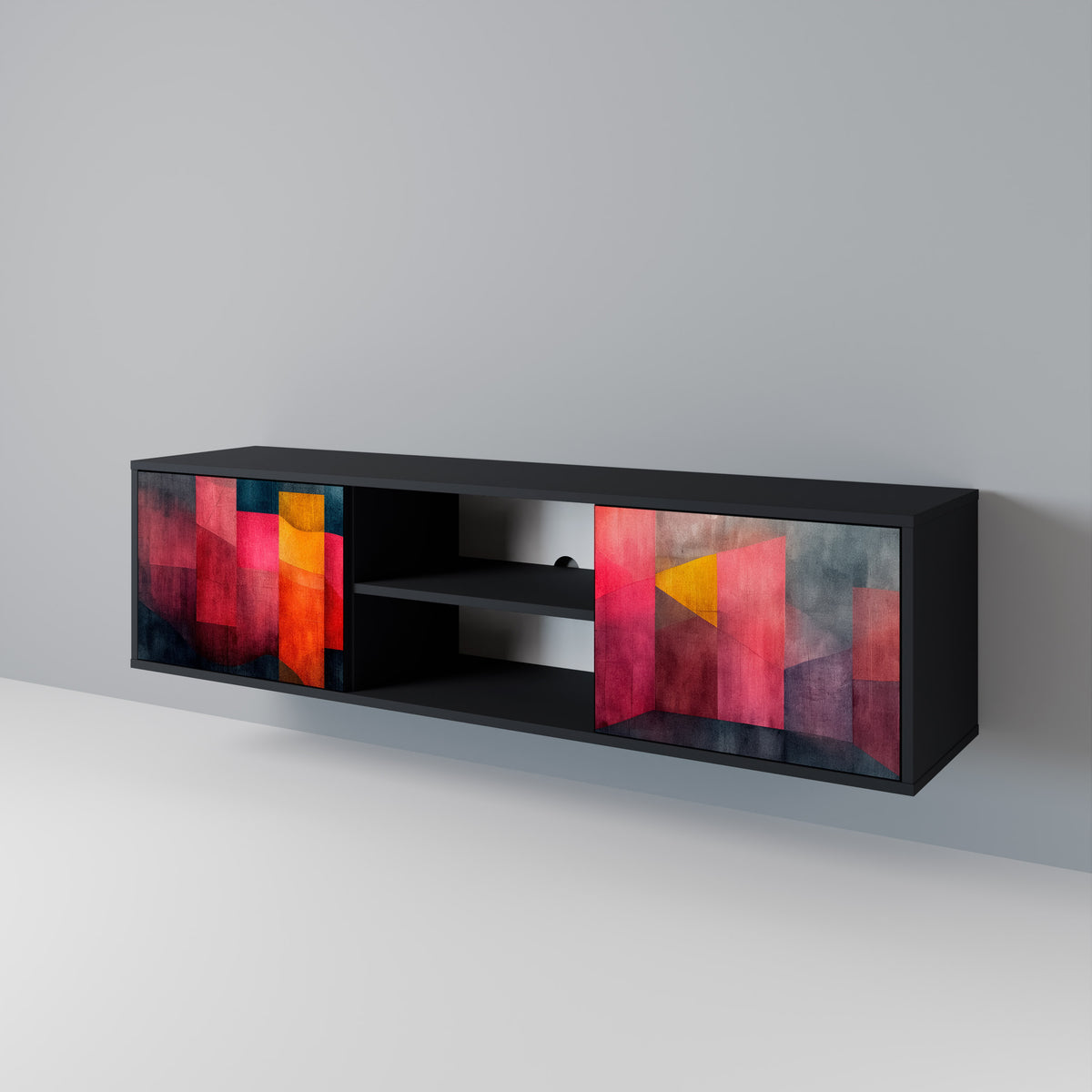 COLORFUL SOUNDS TV-bänk med två dörrar