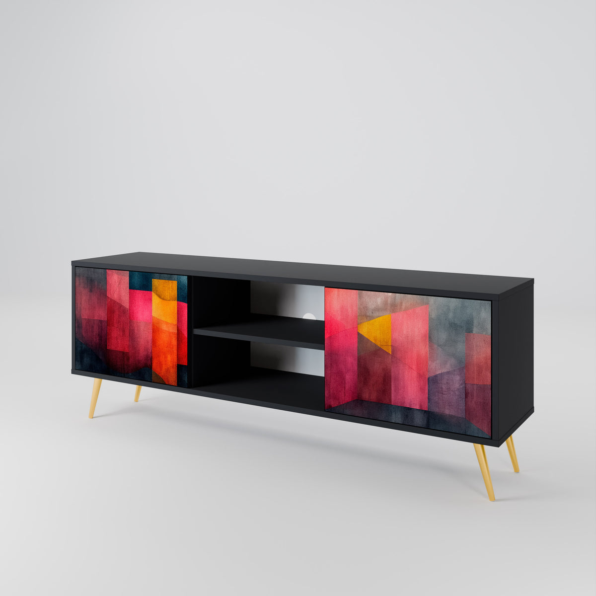 COLORFUL SOUNDS TV-bänk med två dörrar