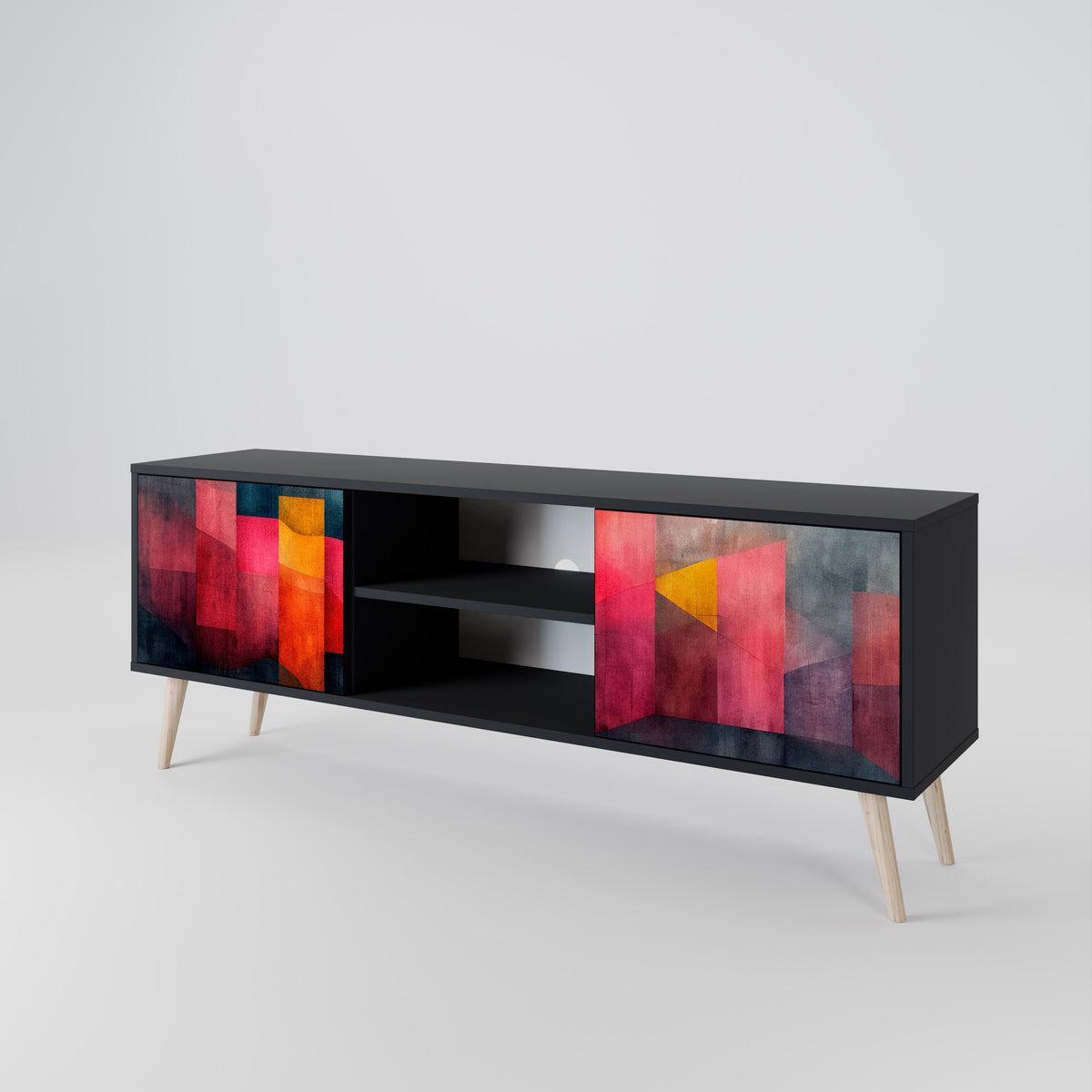 COLORFUL SOUNDS TV-bänk med två dörrar