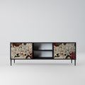 EPHEMERAL DAYS 2-Door TV Stand in Black Finish