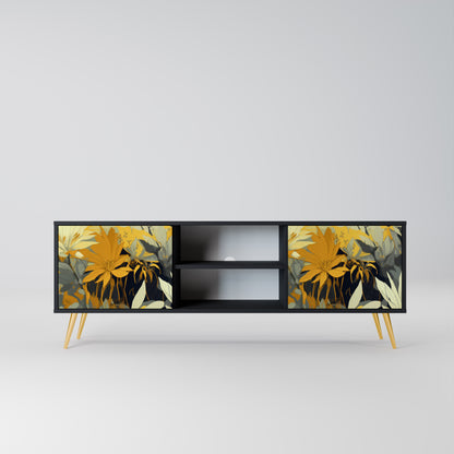 SUNKISSED LILY 2-dörrars TV-bänk i svart finish