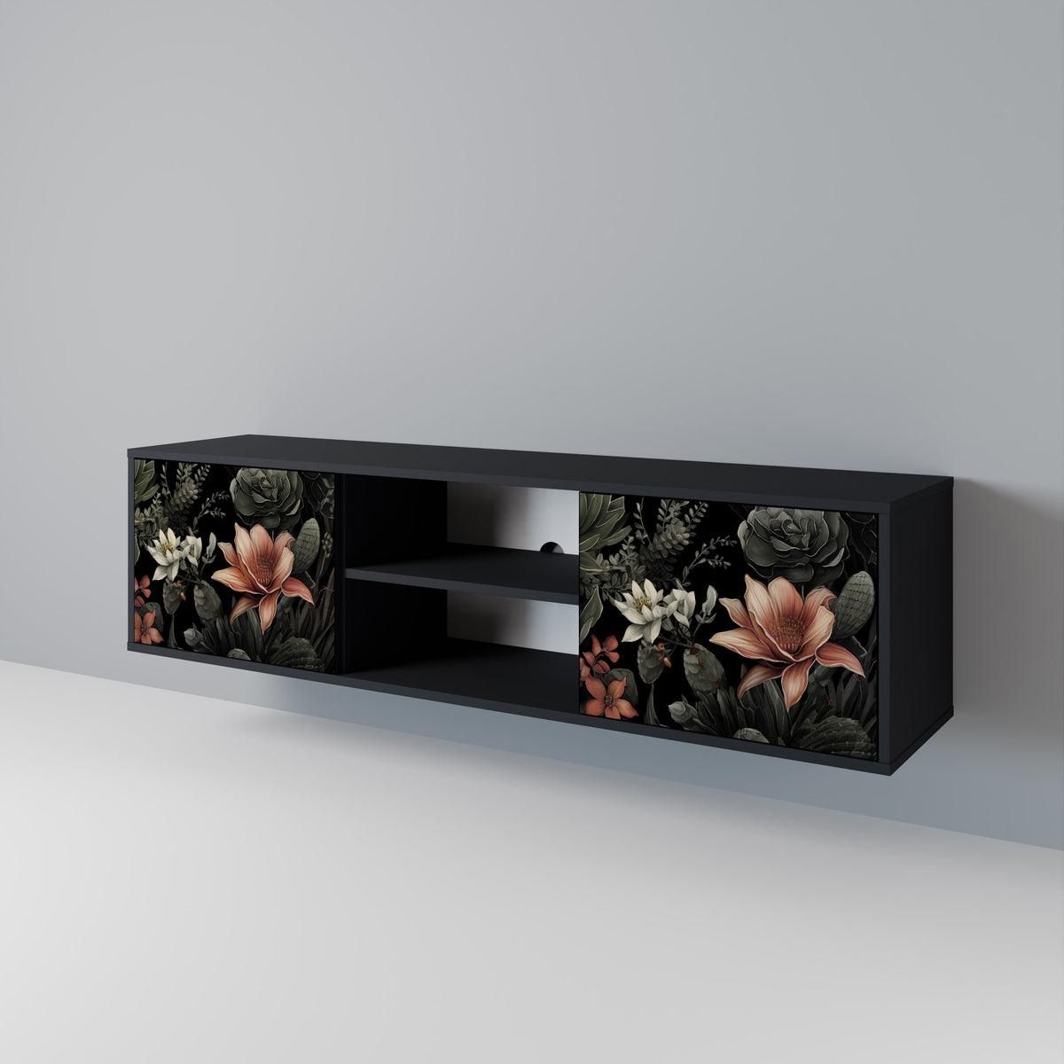SECRET VERDURE TV-bänk med två dörrar