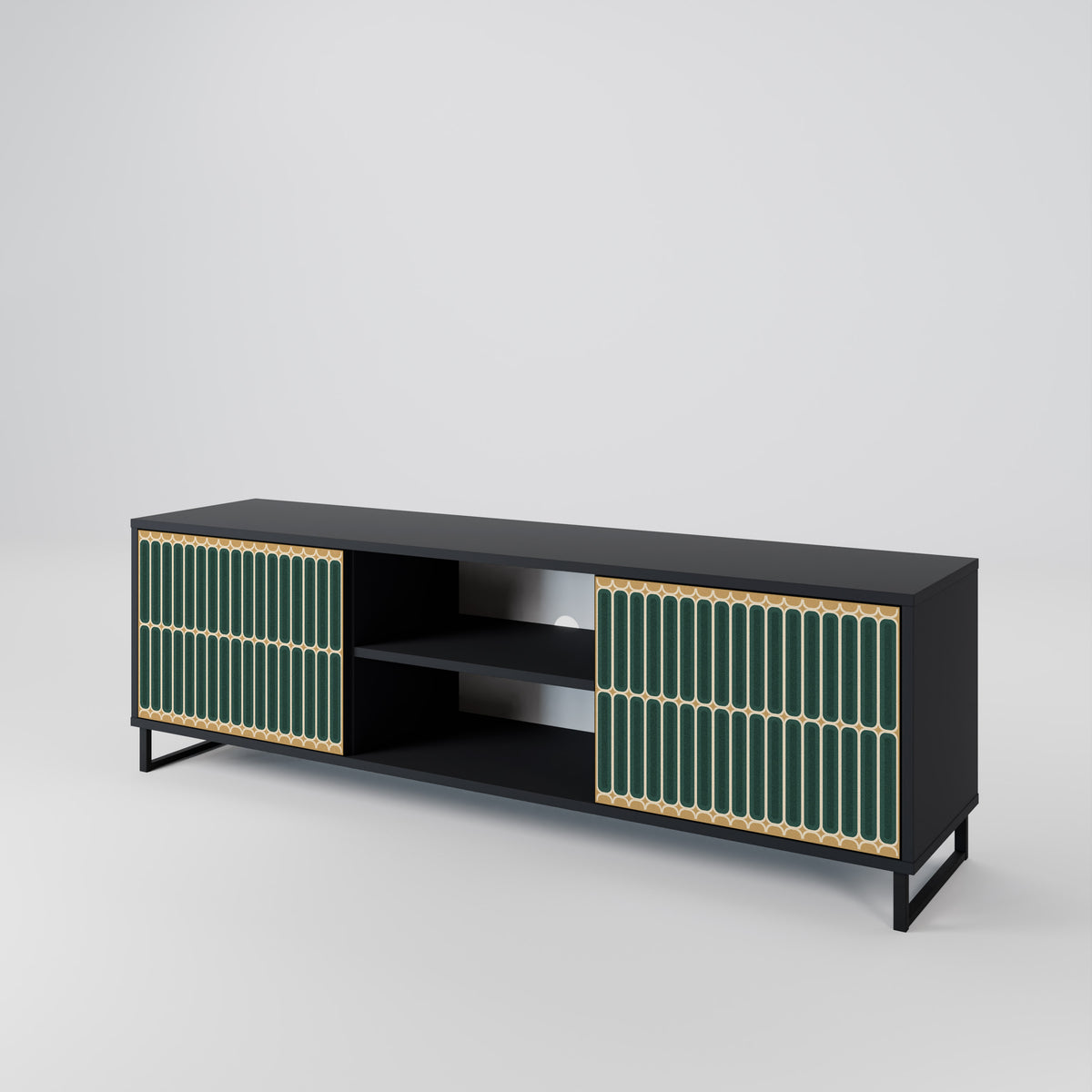 ILUSION GATE 2-Door TV Cabinet