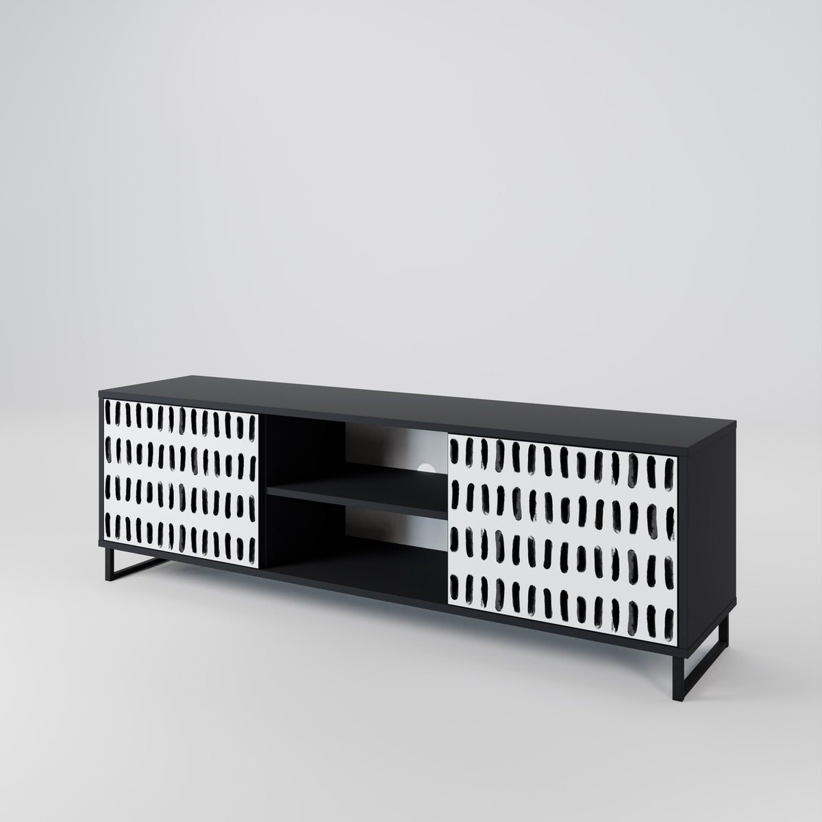 NIGHTY MELODIES 2-Door TV Cabinet