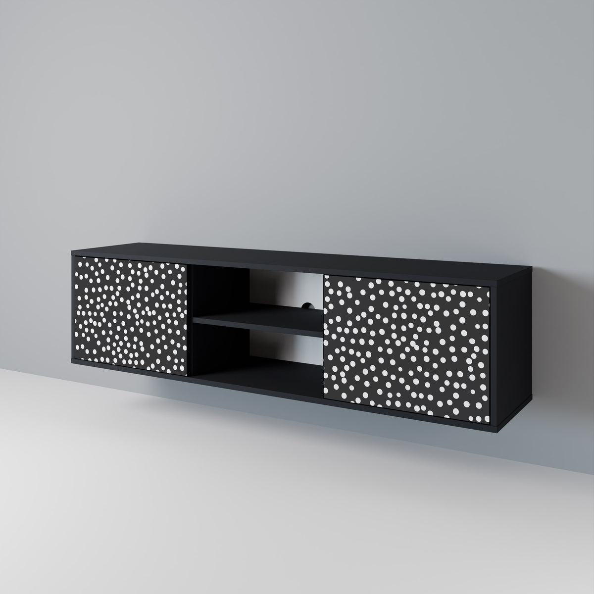 BLINDING LIGHTS 2-Door TV Cabinet