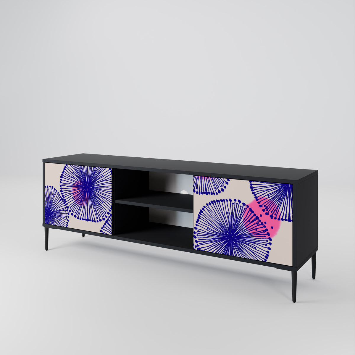 MAGIC NATURE TV-bänk med två dörrar