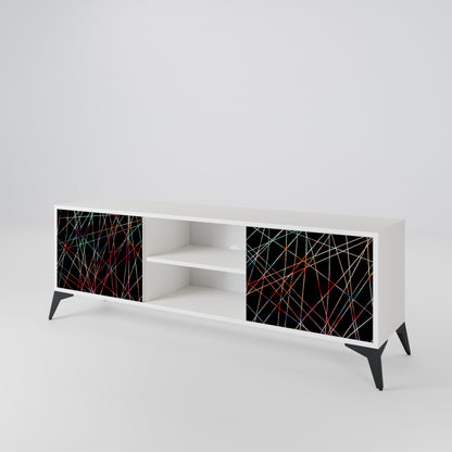 LUMINOUS SNARE TV-bänk med två dörrar