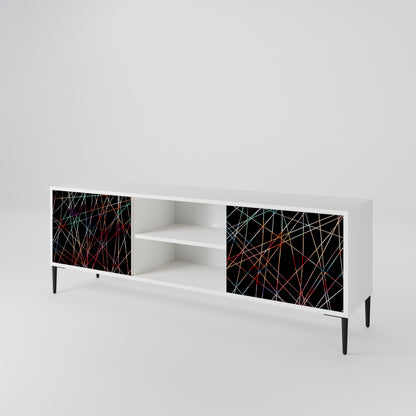 LUMINOUS SNARE TV-bänk med två dörrar