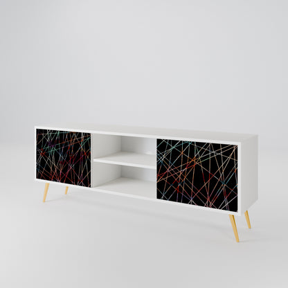LUMINOUS SNARE TV-bänk med två dörrar