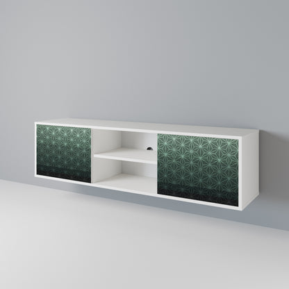 ORNAMENTAL GLIMMER TV-bänk med två dörrar