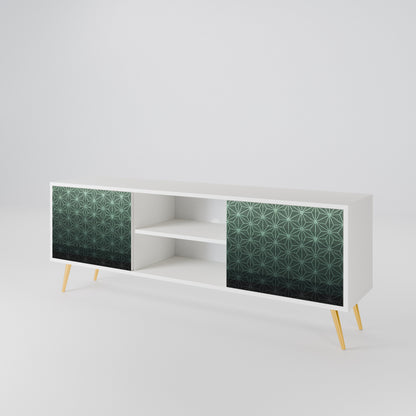 ORNAMENTAL GLIMMER TV-bänk med två dörrar