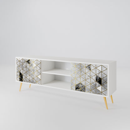 ASHEN ARIA 2-Door TV Cabinet