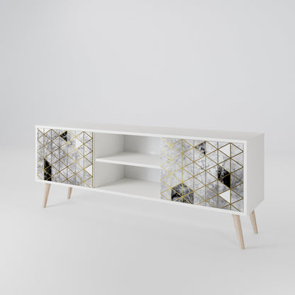 ASHEN ARIA 2-Door TV Cabinet