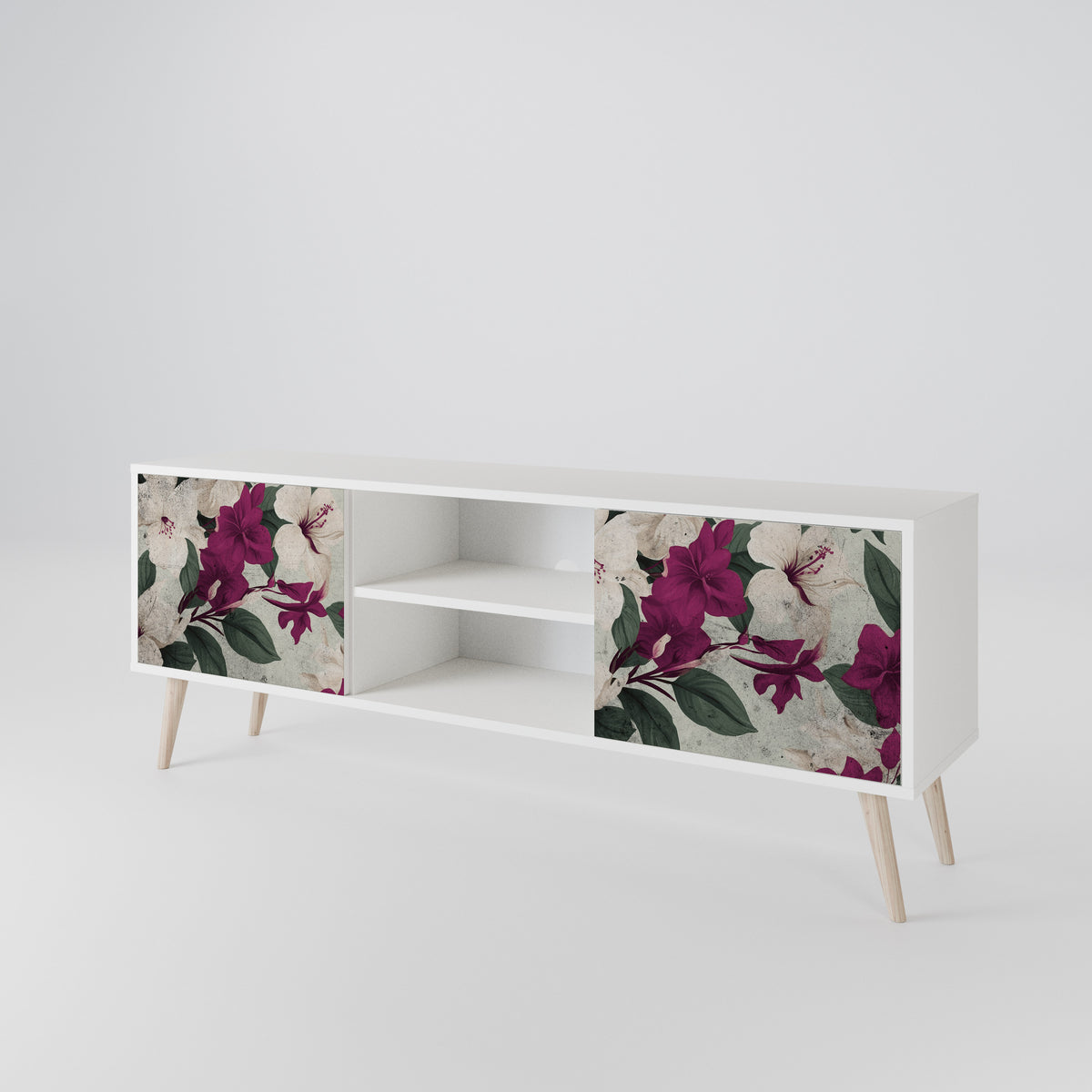 FLOWERET DREAM TV-bänk med två dörrar