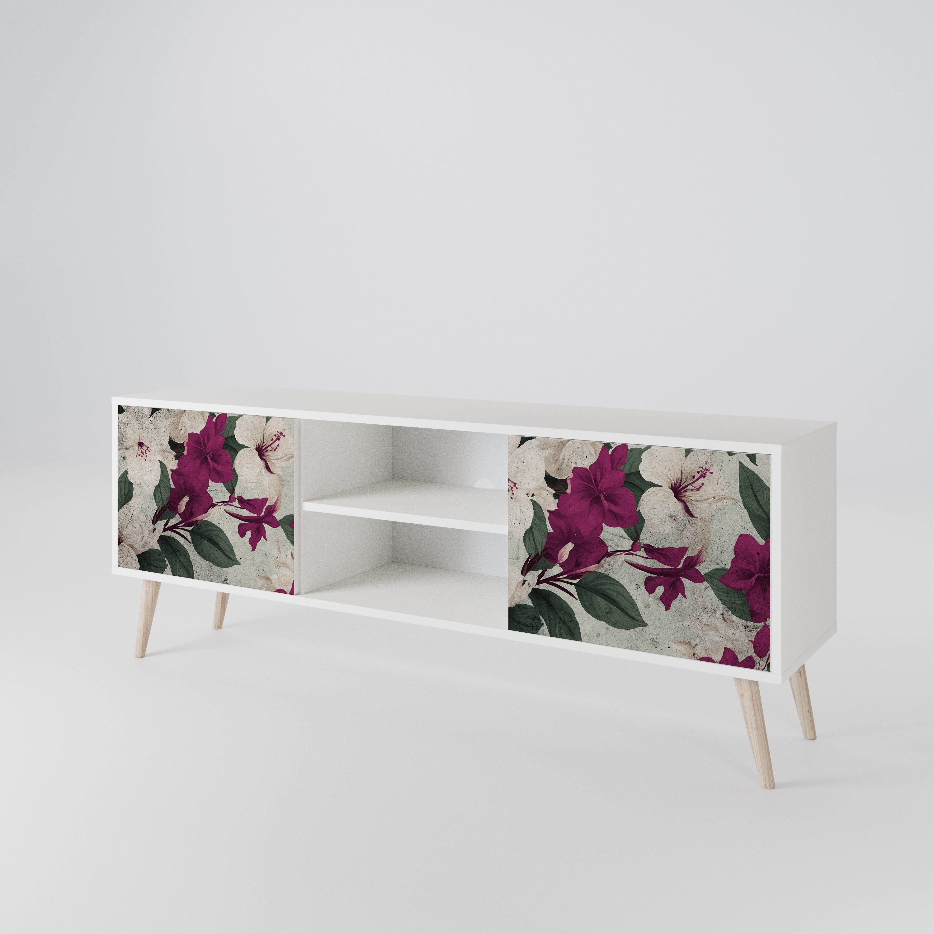 FLOWERET DREAM TV-bänk med två dörrar