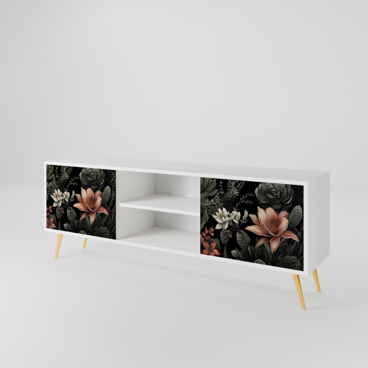 SECRET VERDURE TV-bänk med två dörrar