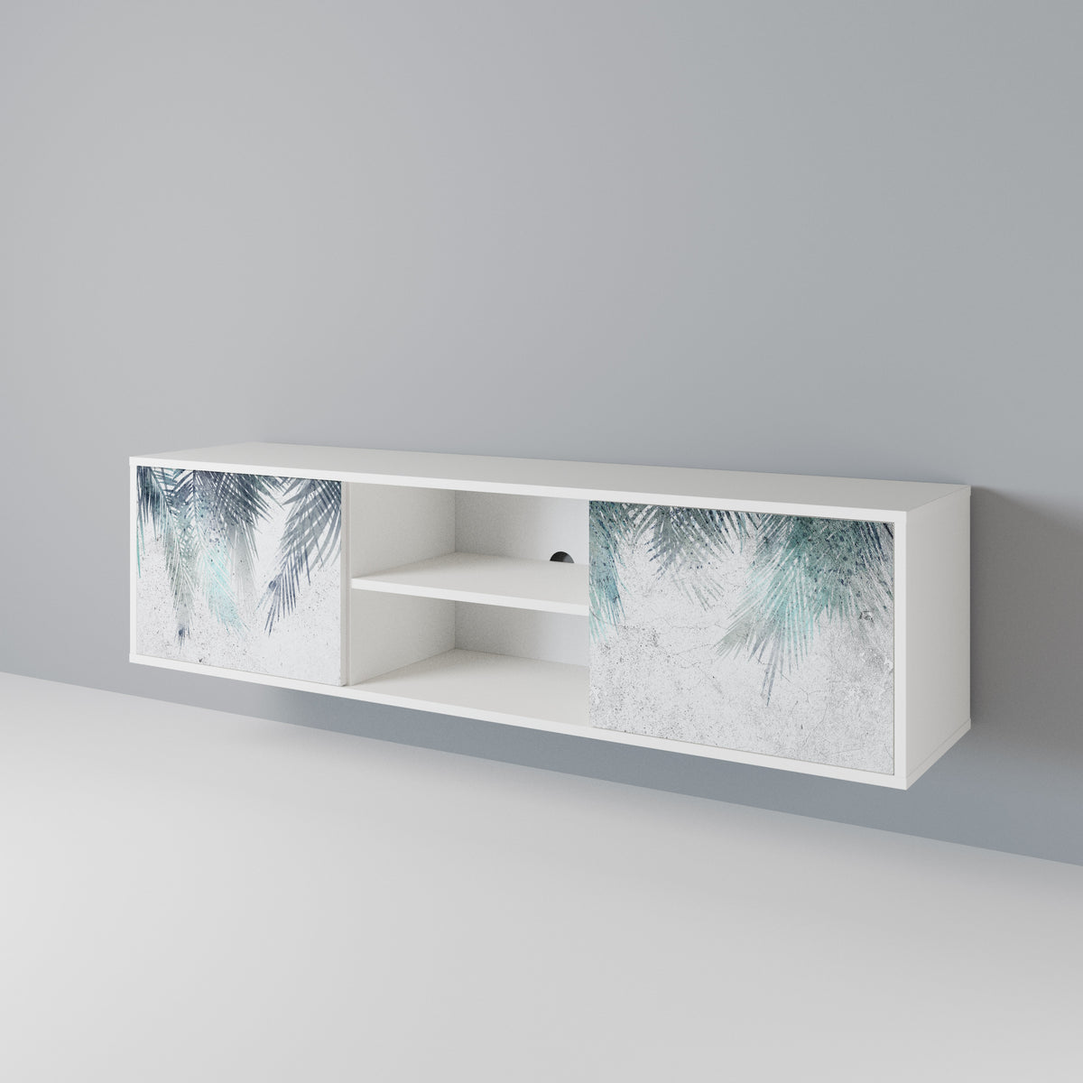 PALM VEIL 2-Door TV Cabinet
