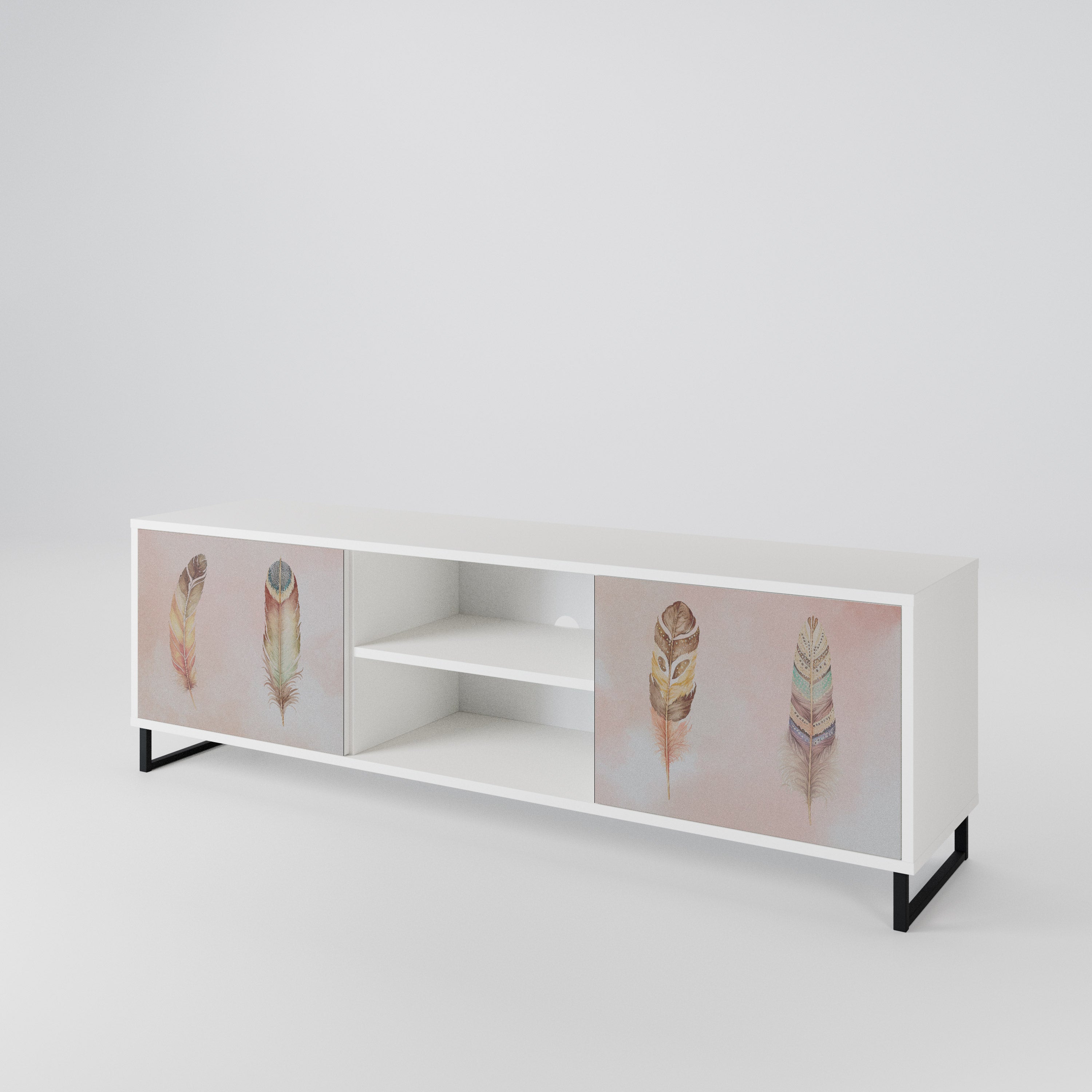 THE DELIQUESCE 2-Door TV Cabinet