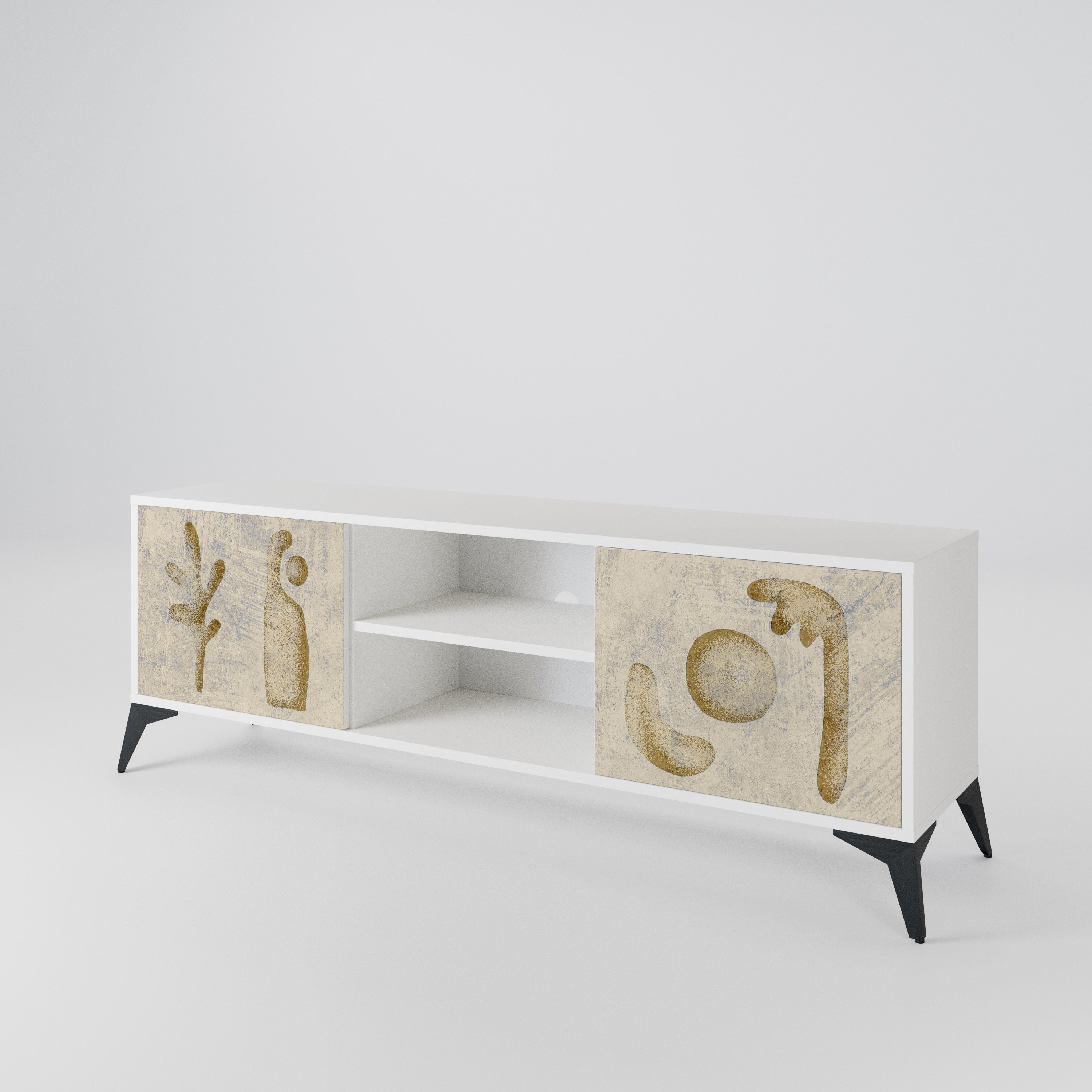 SAND SCULPTURES 2-Door TV Cabinet