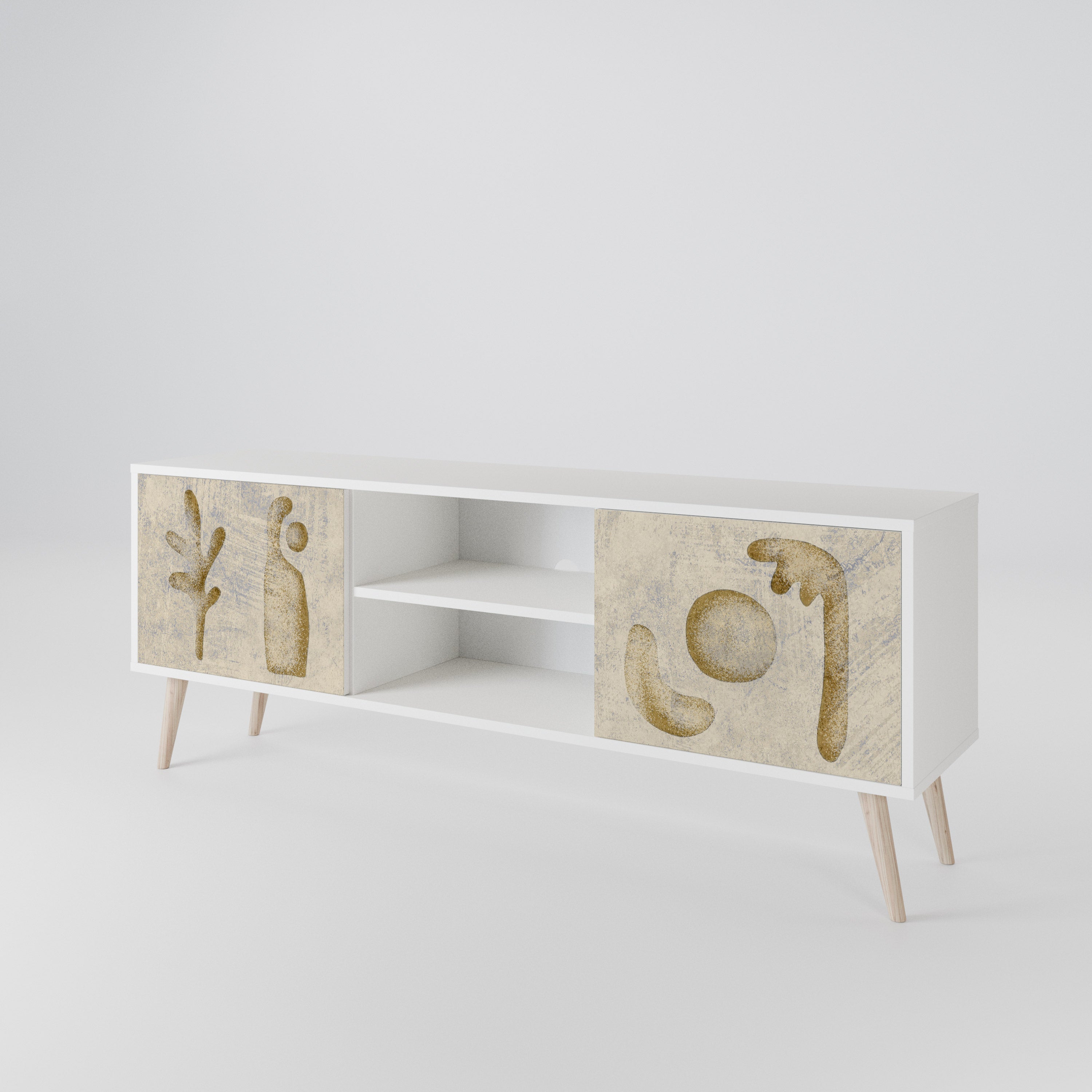 SAND SCULPTURES 2-Door TV Cabinet