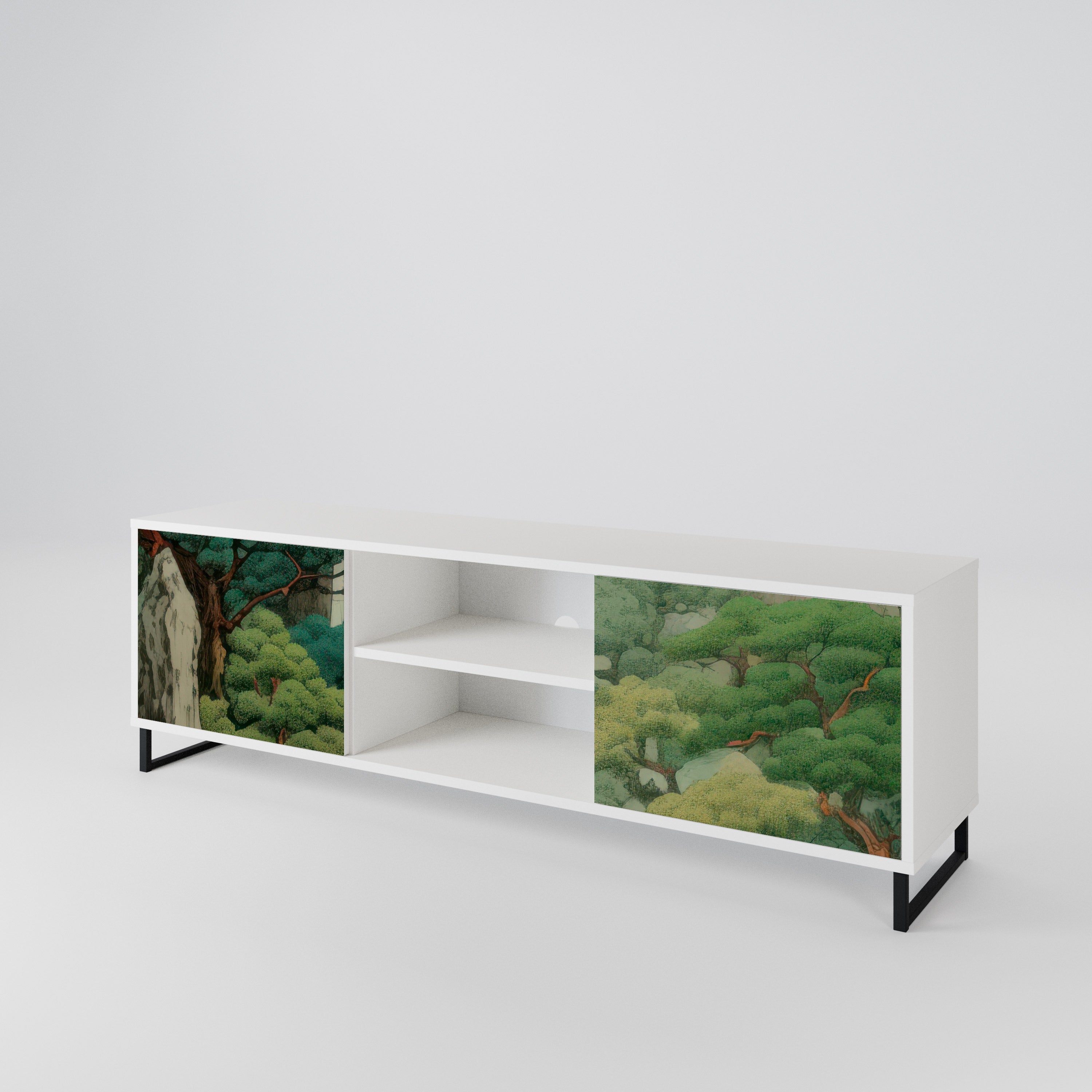 VERDURE ABYSS 2-Door TV Cabinet