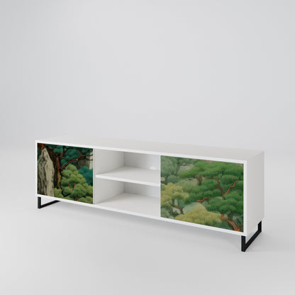 VERDURE ABYSS TV-bänk med två dörrar