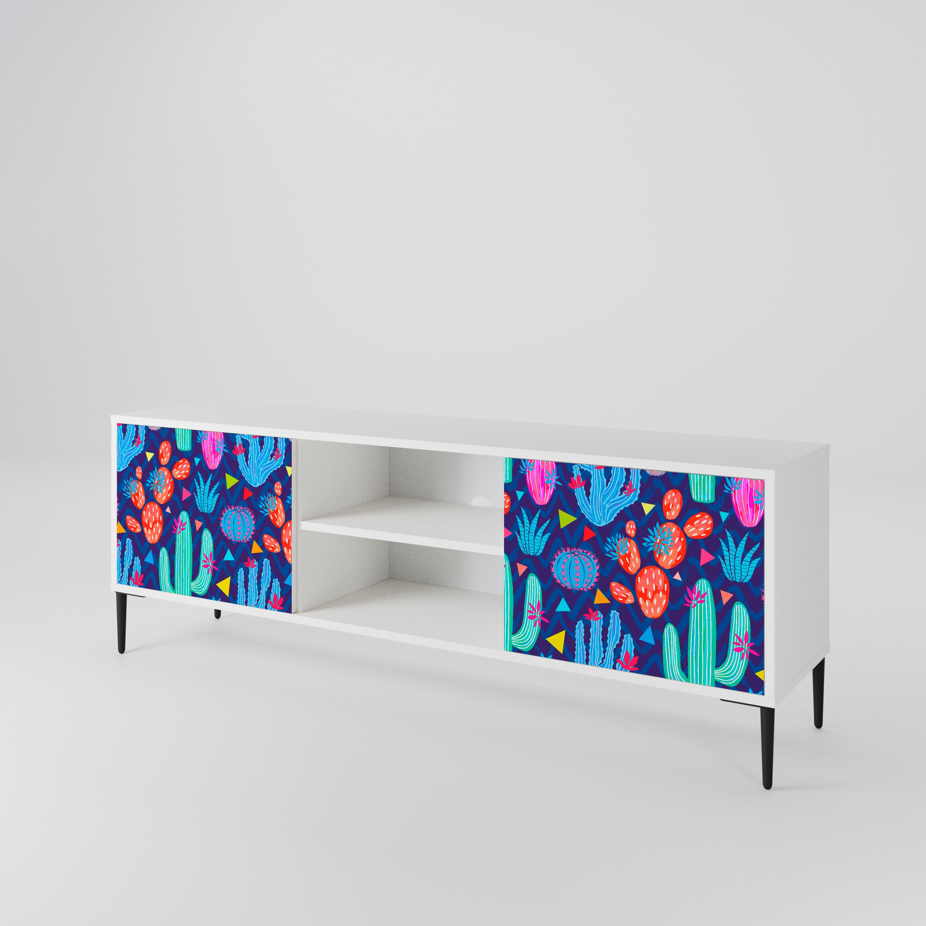 CACTUS VIBES 2-Door TV Cabinet