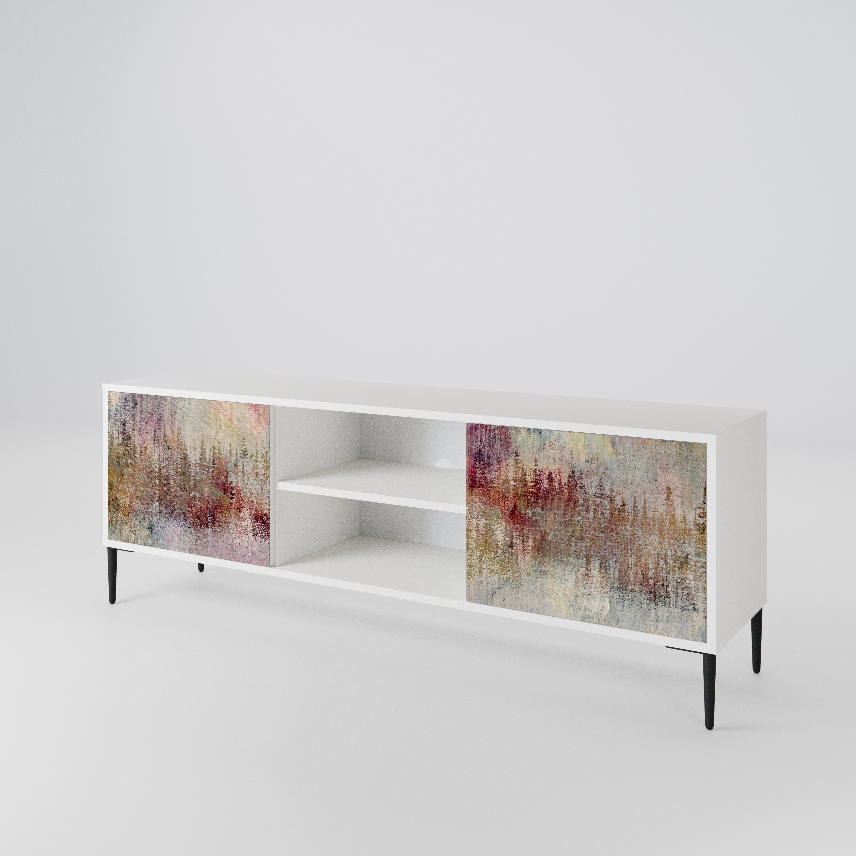 VEILED SUMMIT 2-Door TV Cabinet