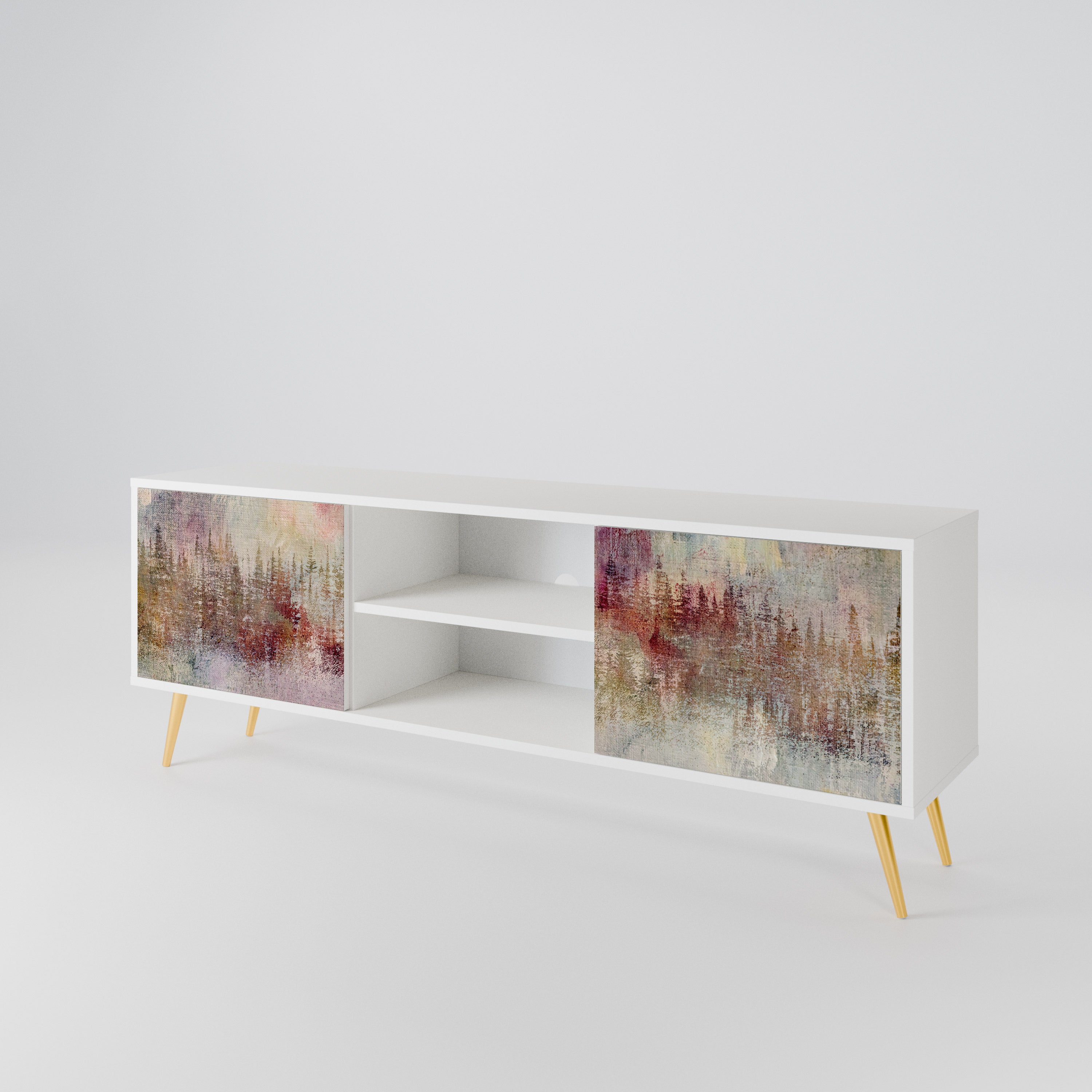 VEILED SUMMIT 2-Door TV Cabinet