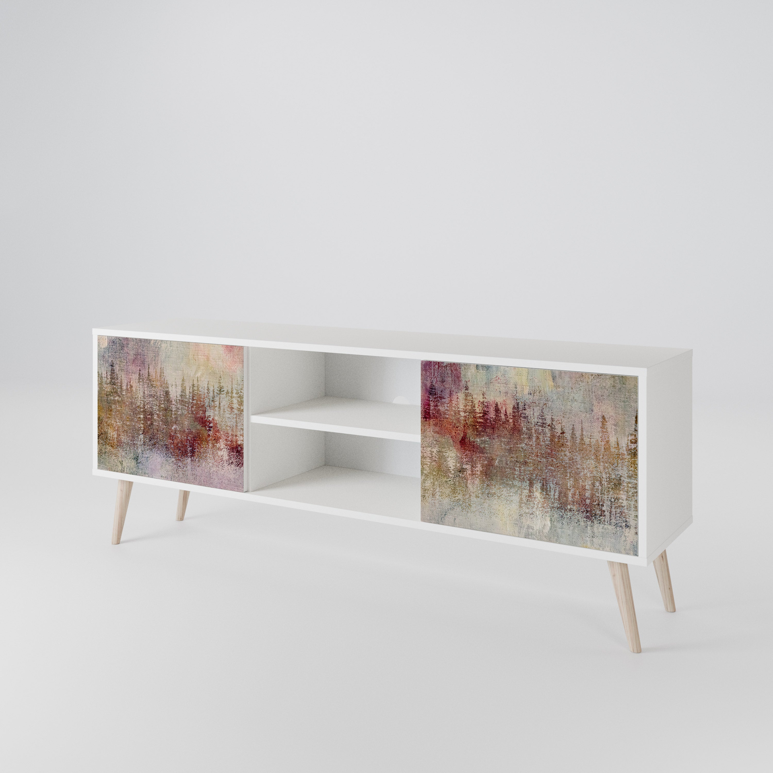 VEILED SUMMIT 2-Door TV Cabinet