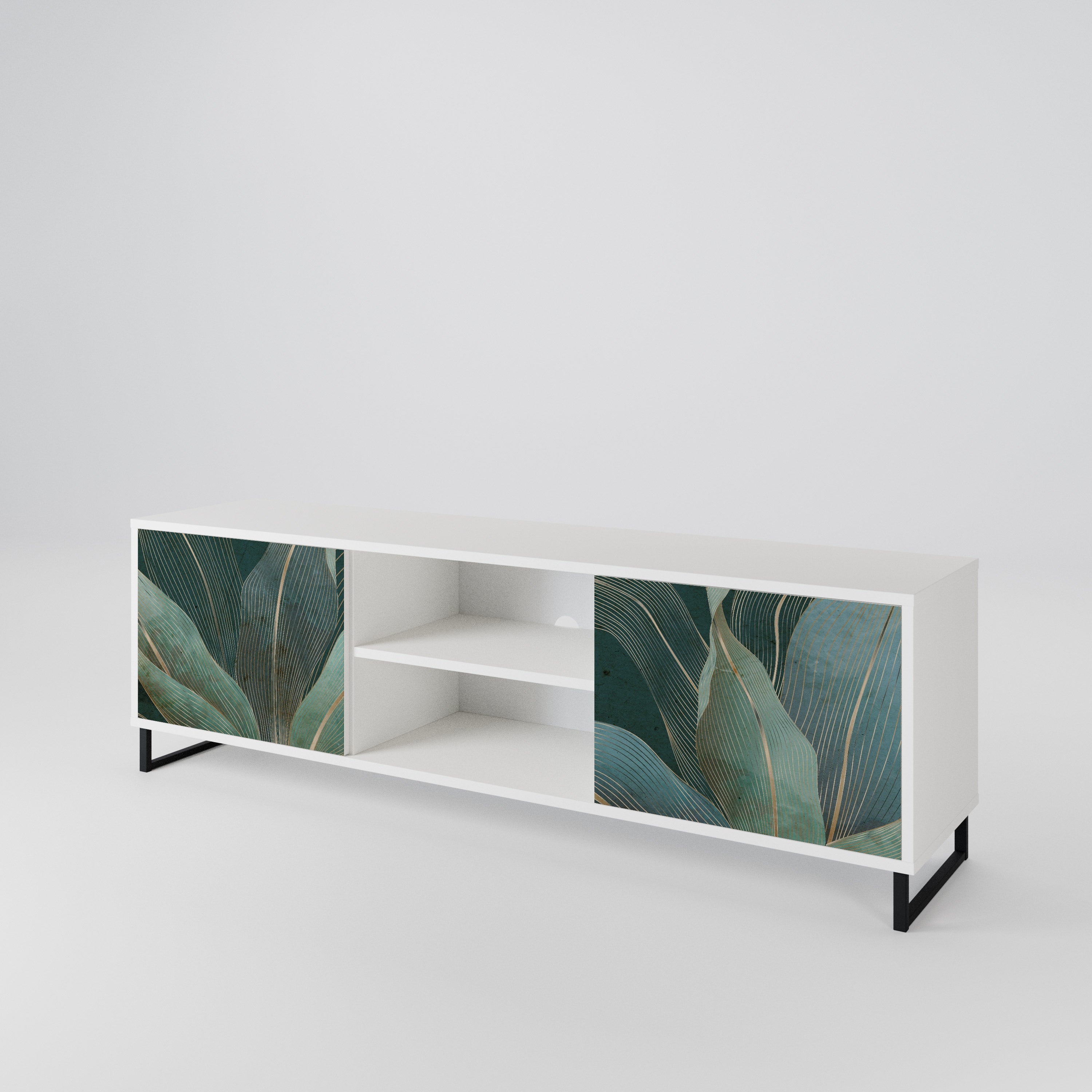 ROYAL GREEN 2-Door TV Cabinet