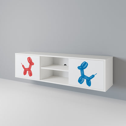 CHILDHOOD MEMORY TV-bänk med två dörrar