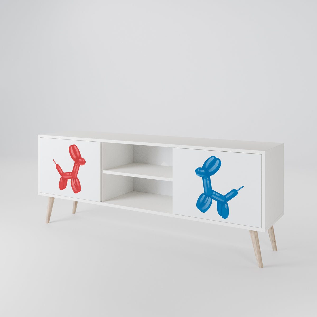 CHILDHOOD MEMORY TV-bänk med två dörrar