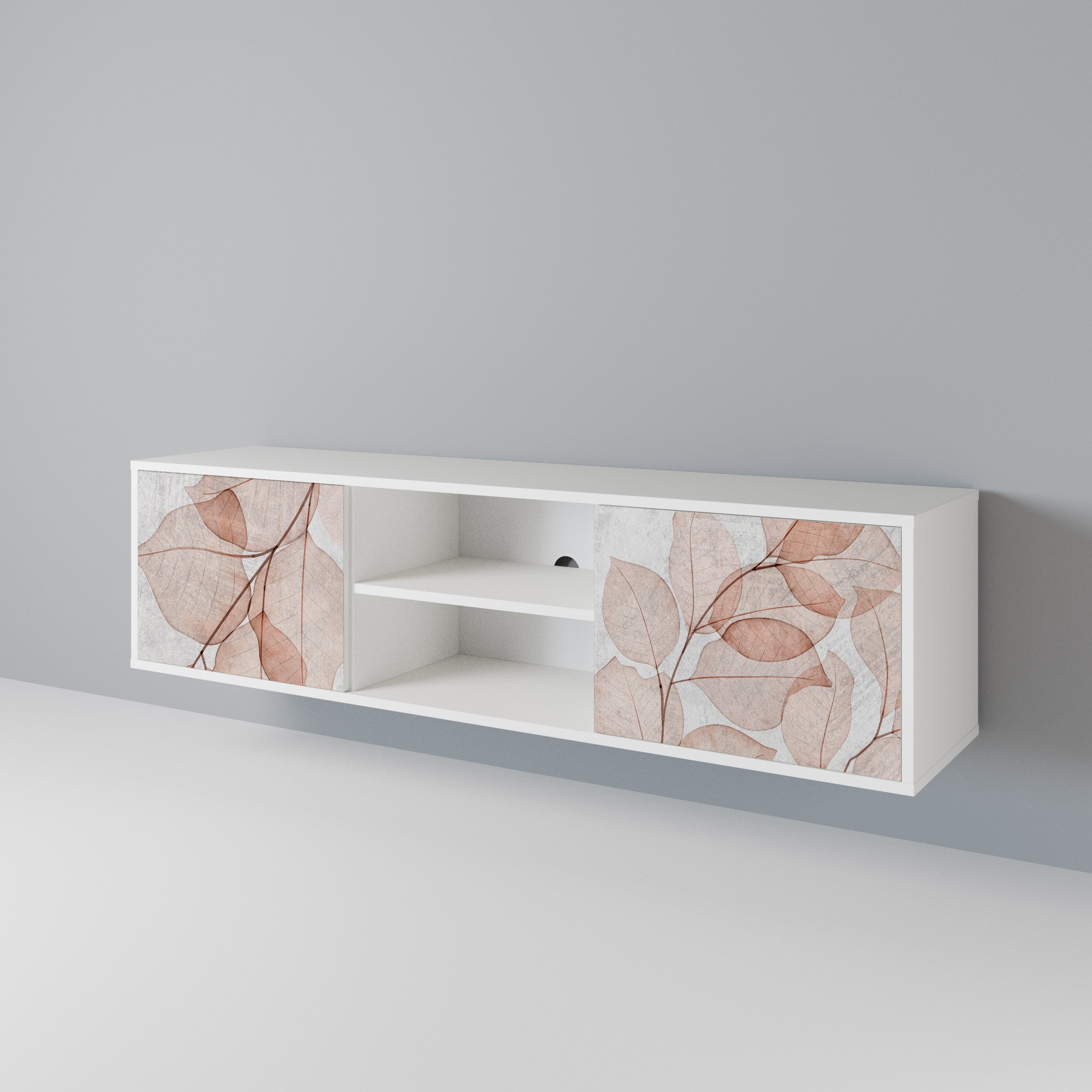 AUTUMN FRAGILITY 2-Door TV Cabinet