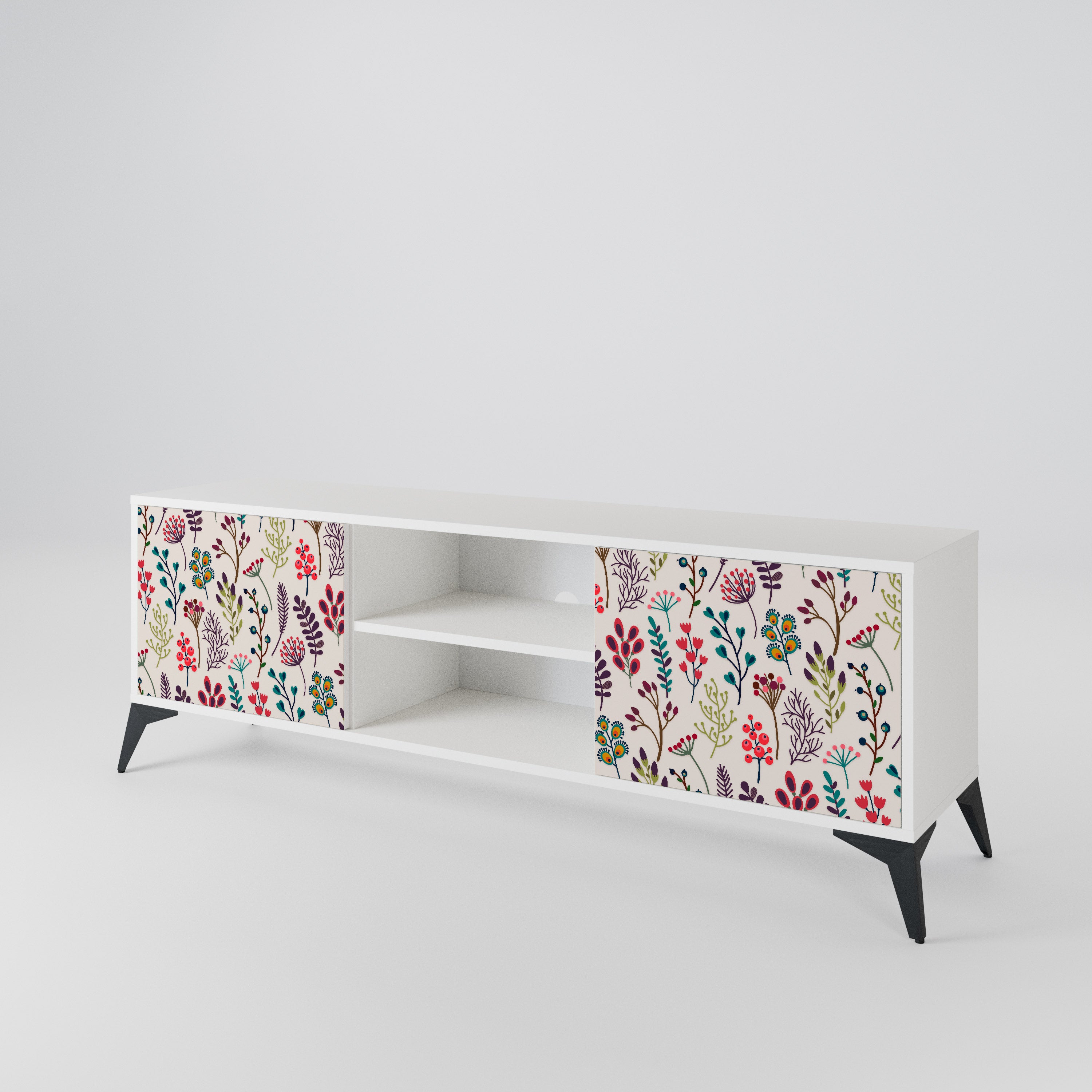 AUTUMN SUNDRIES 2-Door TV Cabinet