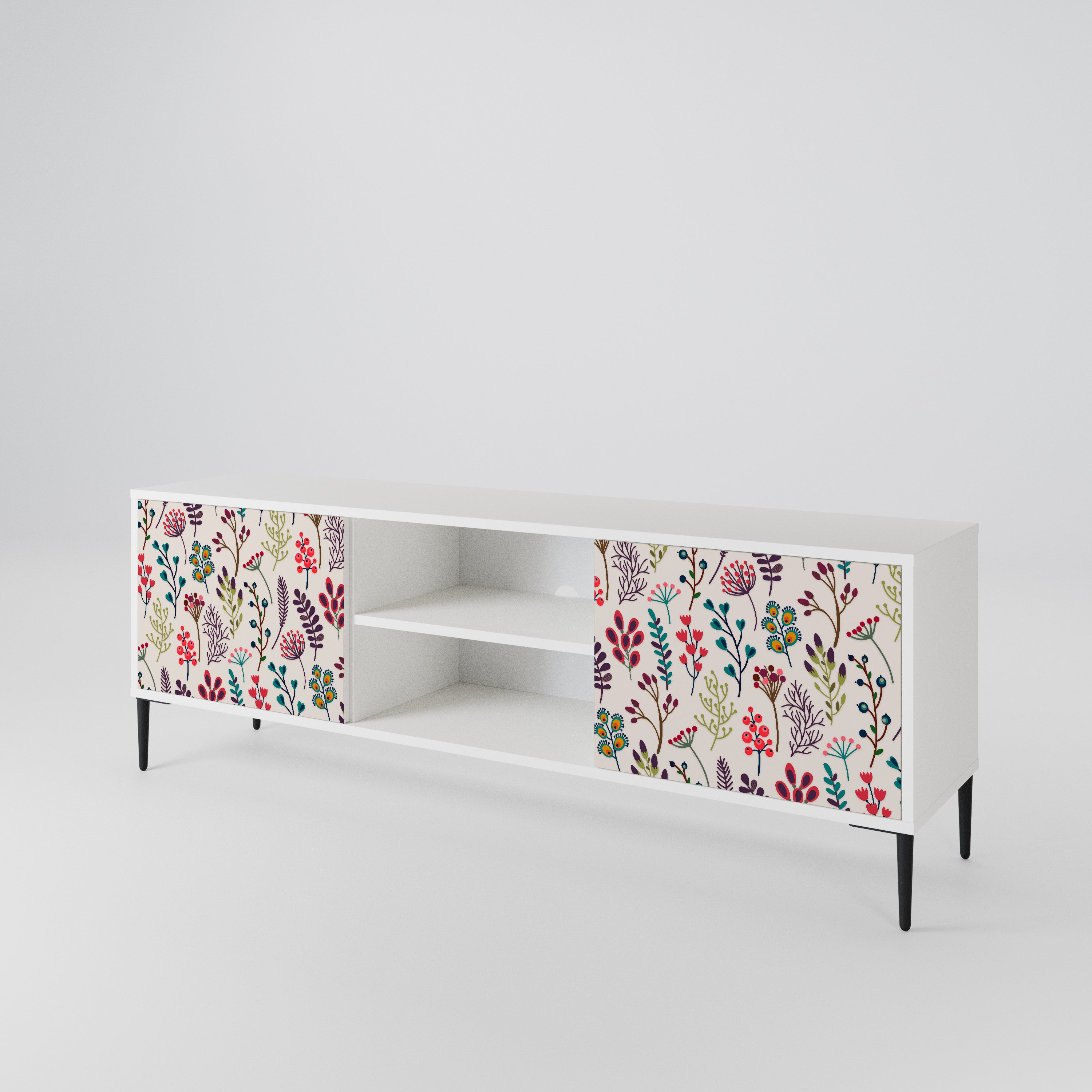 AUTUMN SUNDRIES 2-Door TV Cabinet