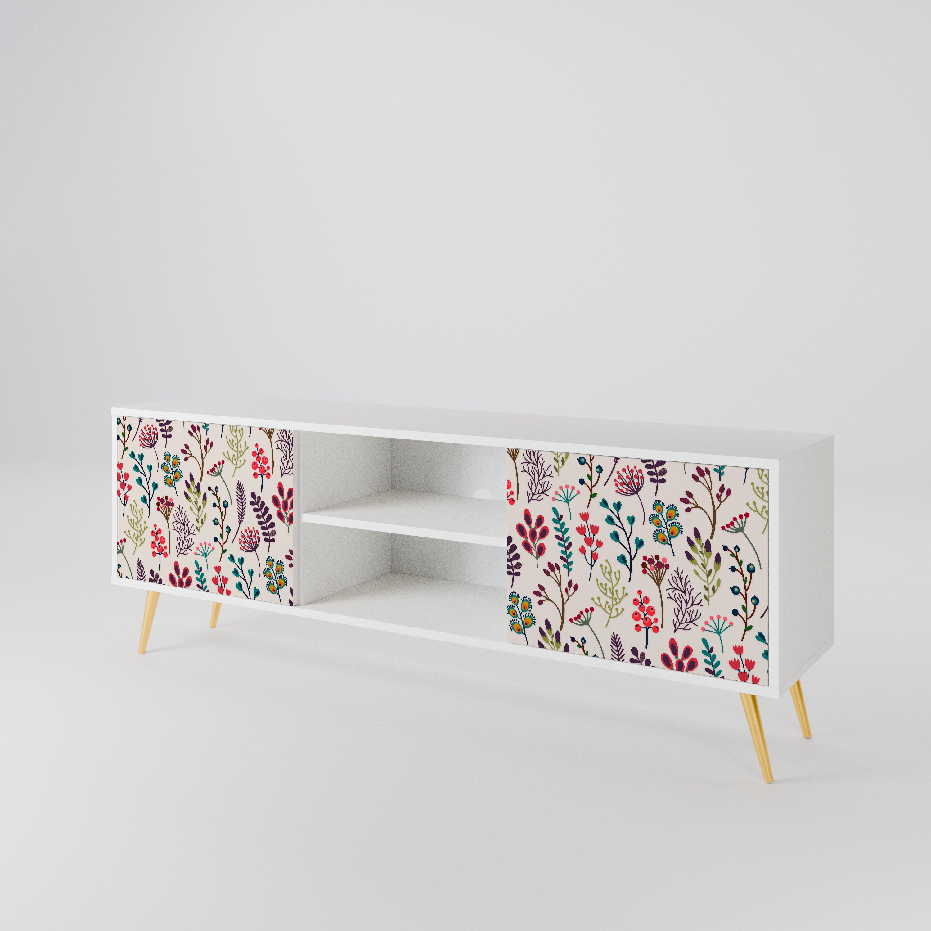 AUTUMN SUNDRIES 2-Door TV Cabinet
