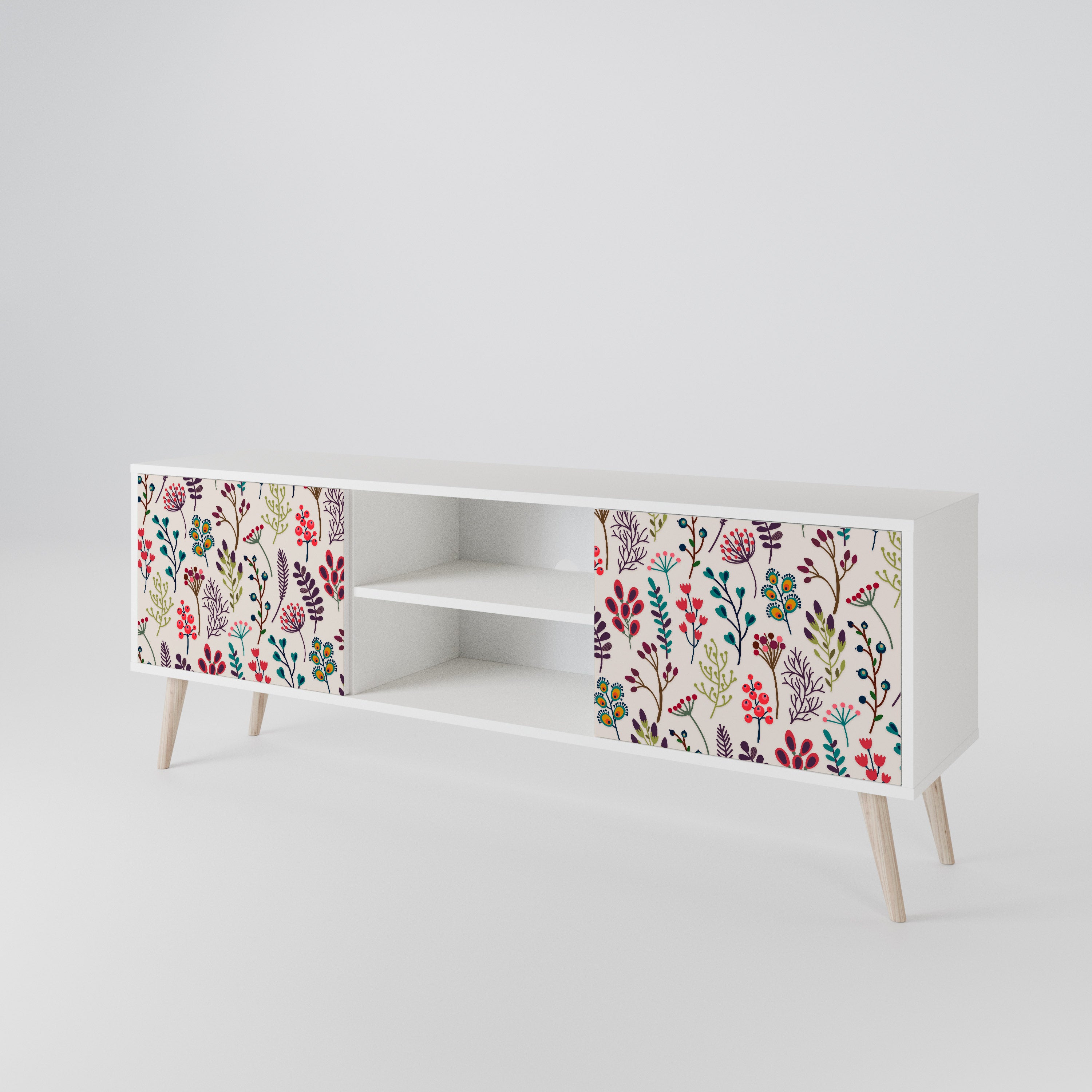 AUTUMN SUNDRIES 2-Door TV Cabinet