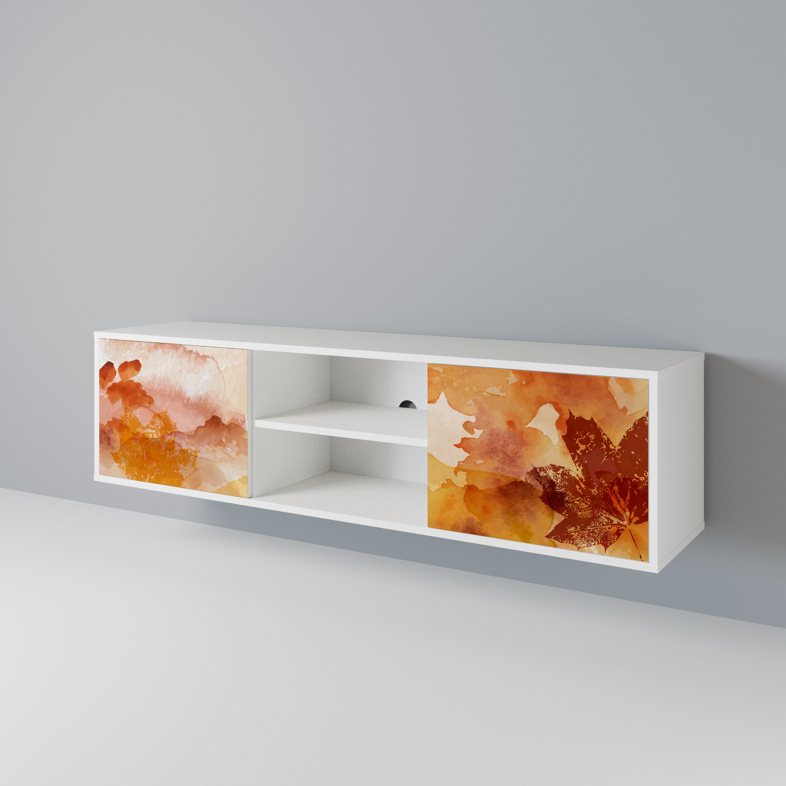 TRACES OF AUTUMN 2-Door TV Cabinet