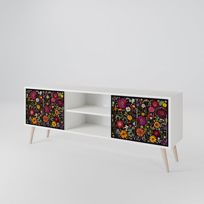 MIDNIGHT GARDEN 2-Door TV Cabinet