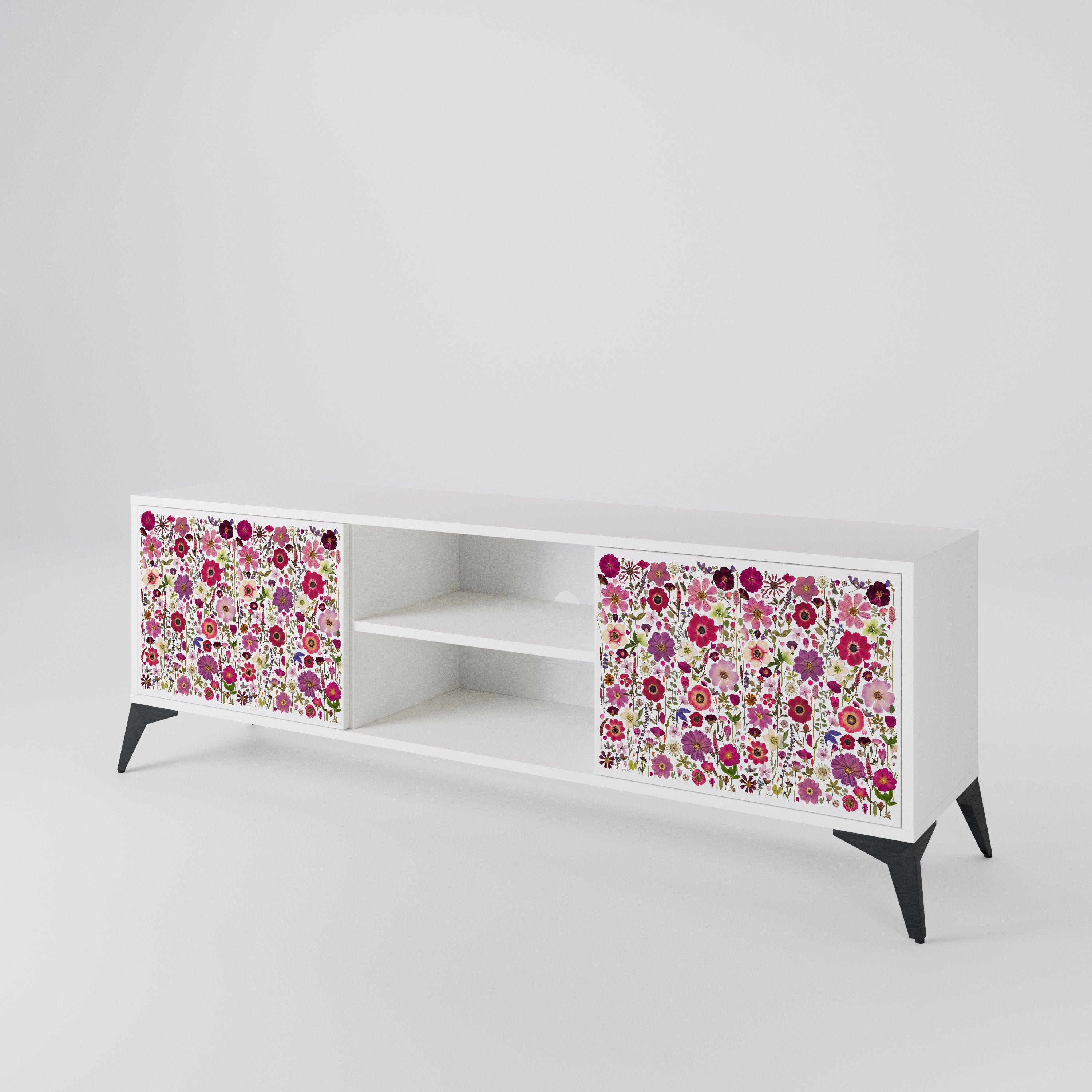 PETAL GARDEN 2-Door TV Cabinet