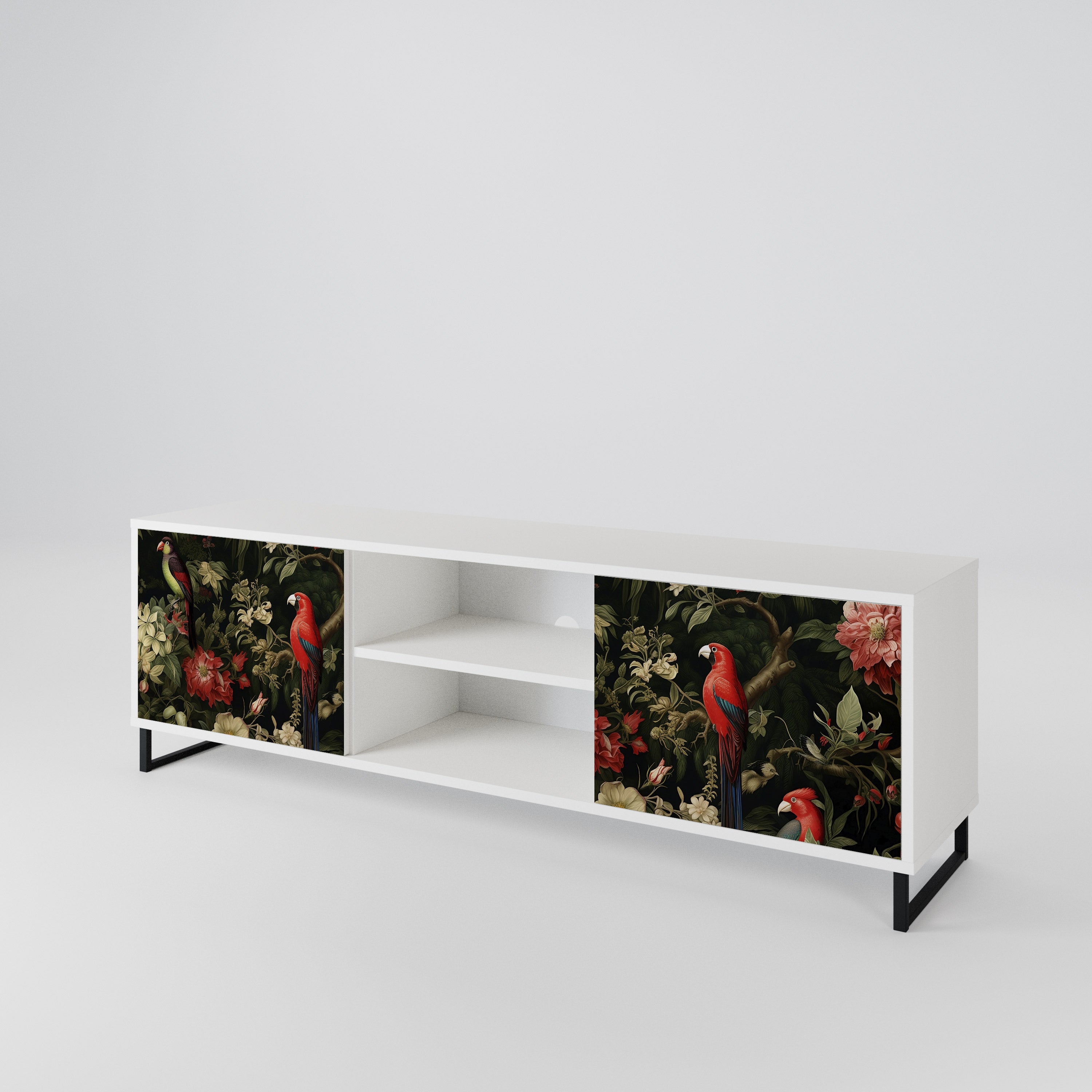 AVIAN GREENERY 2-Door TV Cabinet