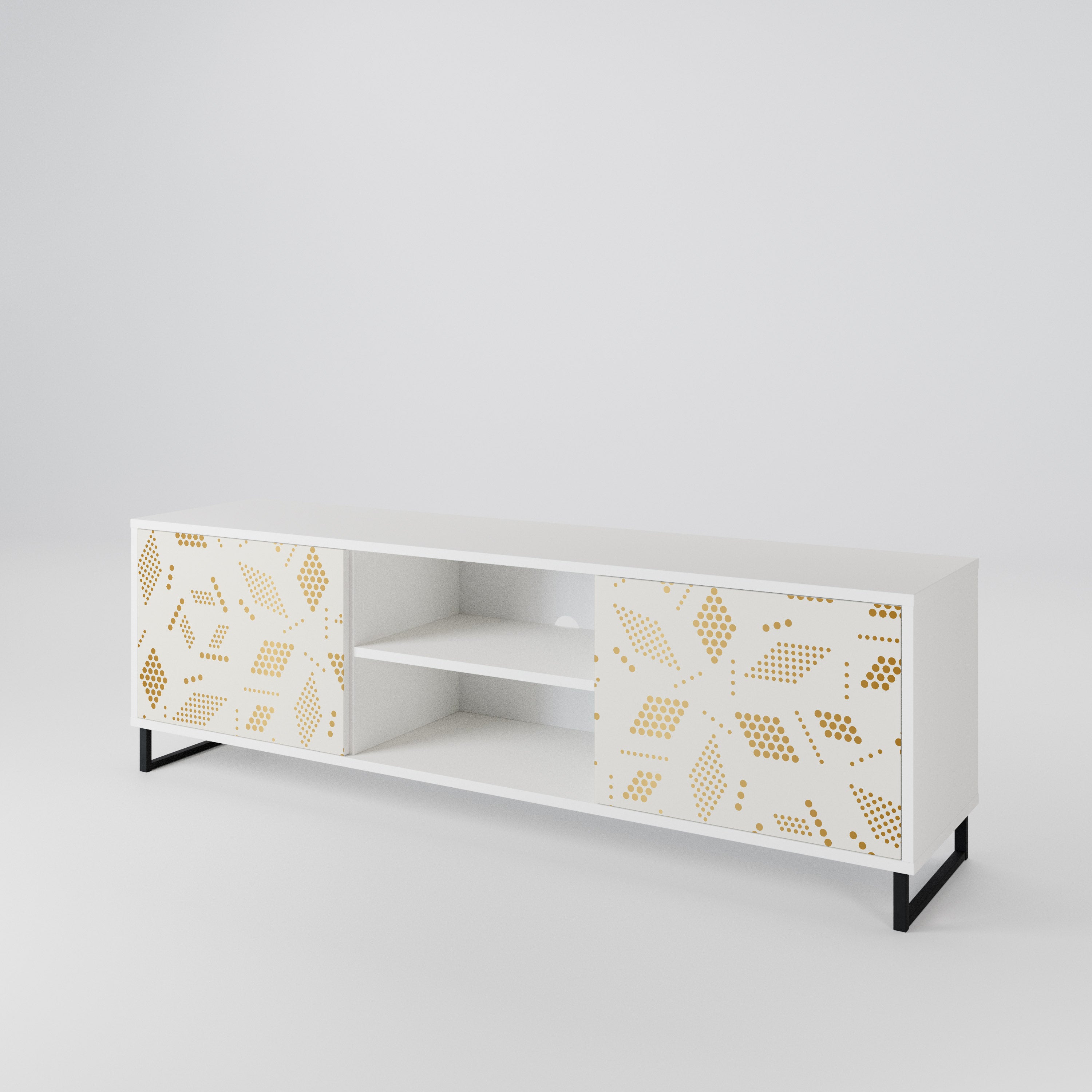 SPOTTED DAZE 2-Door TV Cabinet