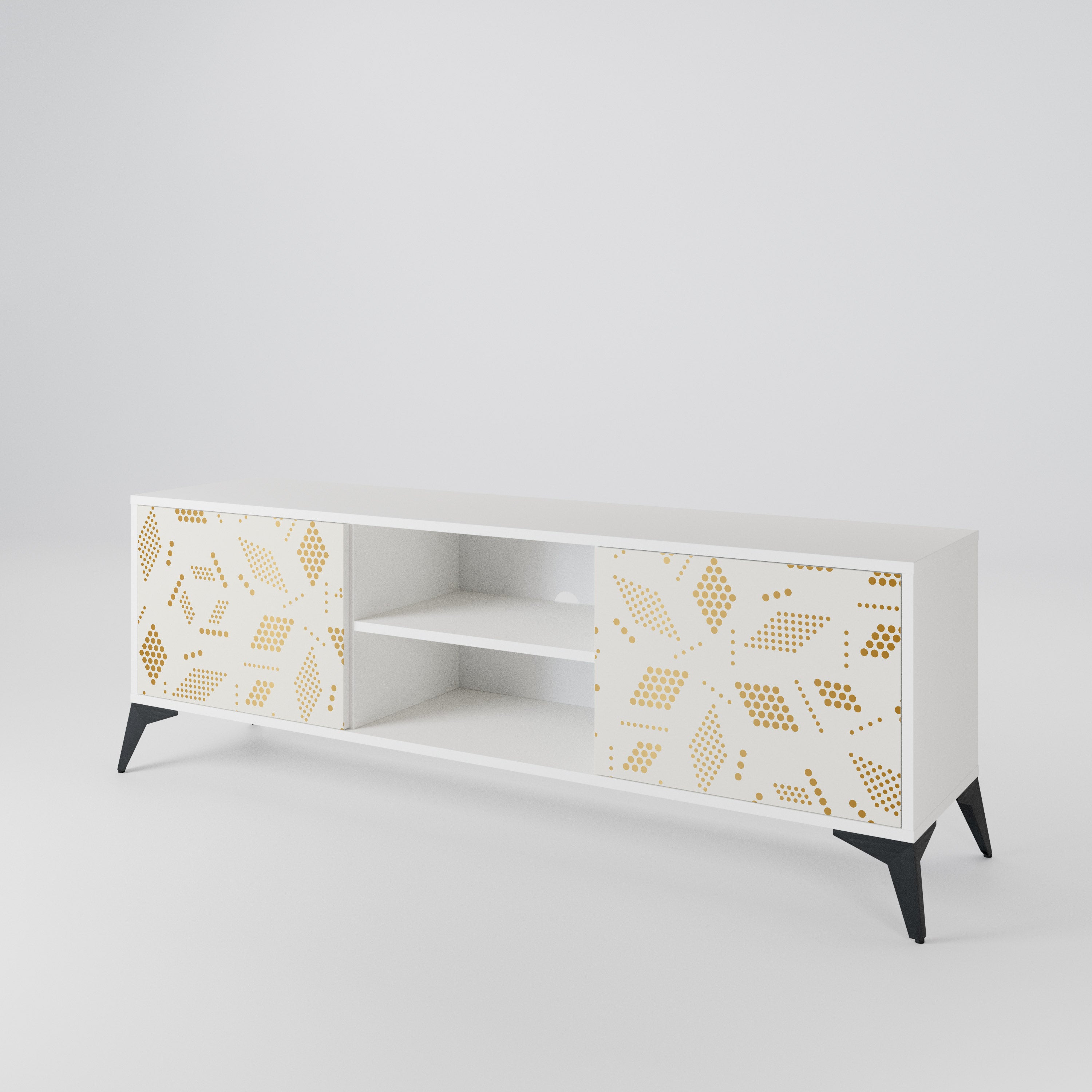 SPOTTED DAZE 2-Door TV Cabinet