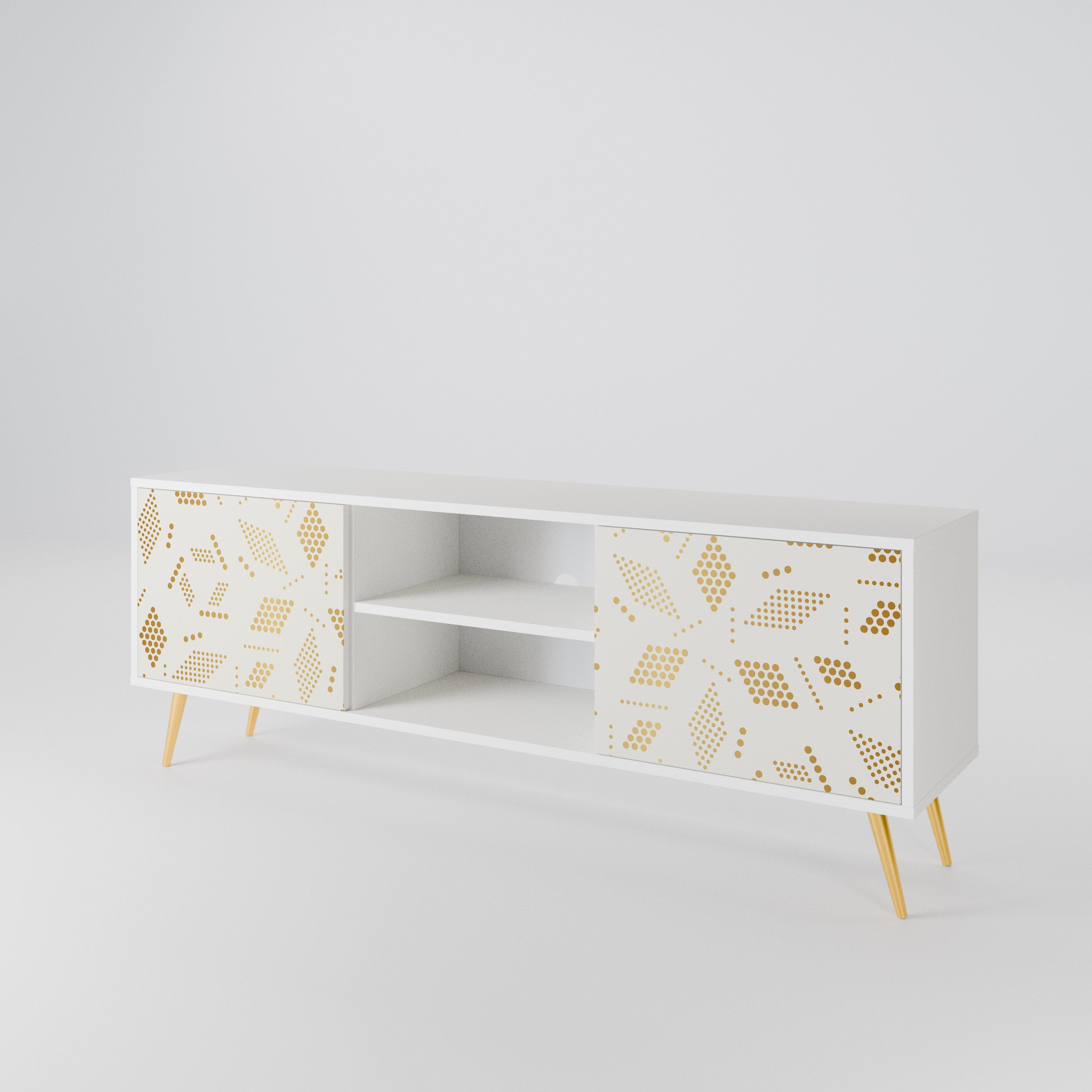 SPOTTED DAZE 2-Door TV Cabinet